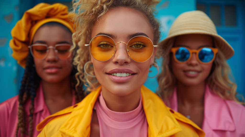 andrebravado group of 4 gen z people in bright clothing relaxed 82d02186 6ae8 4167 8156 fdcd845115bd