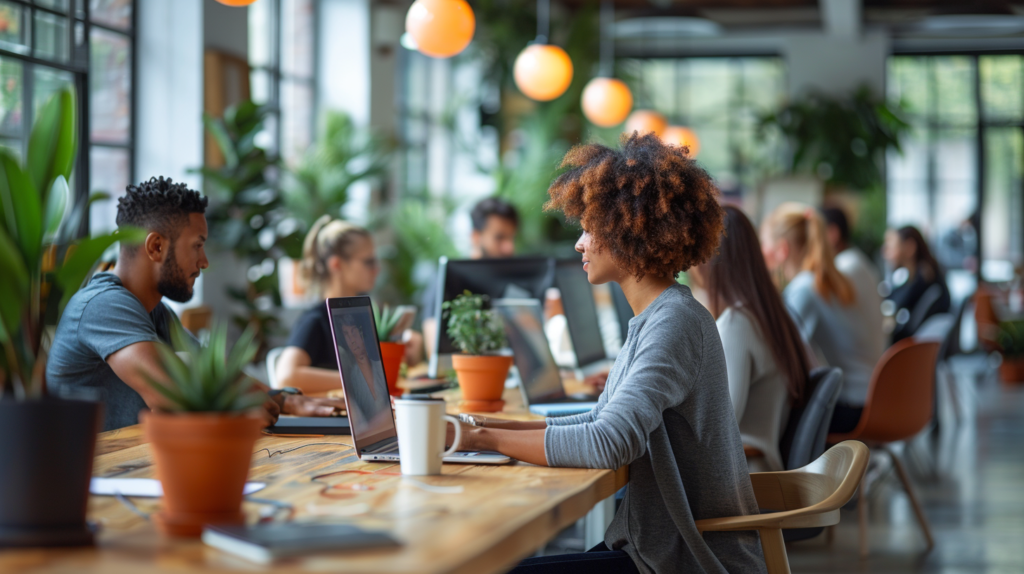 andrebravado a group of people in a casual office working toget 5c0699f5 dac4 4729 9a55 299cd879ea41