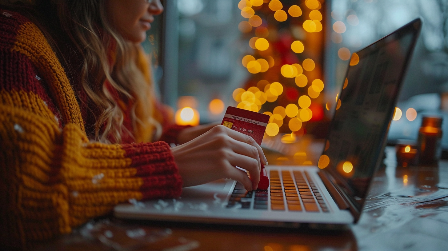 andrebravado a person online shopping at home on a laptop with dfb06bd6 9d5a 4b9b a9be ccd135429983