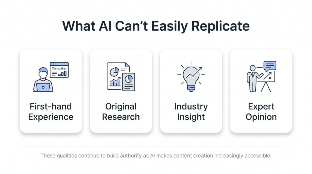 what ai can't easily replace
