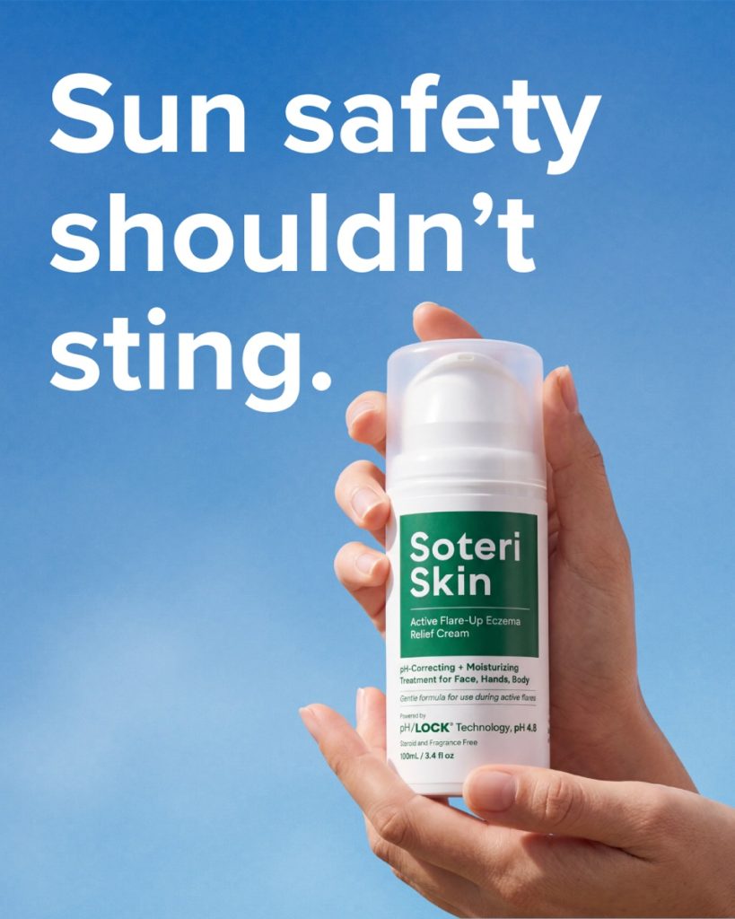 Soteri Skin static ad created by Favoured